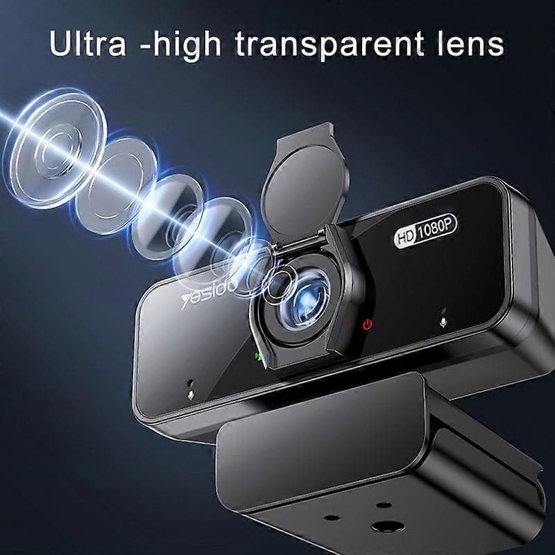 Yesido KM13 1080P 2.0MP USB Webcam – 1.5m Cable - Image 4