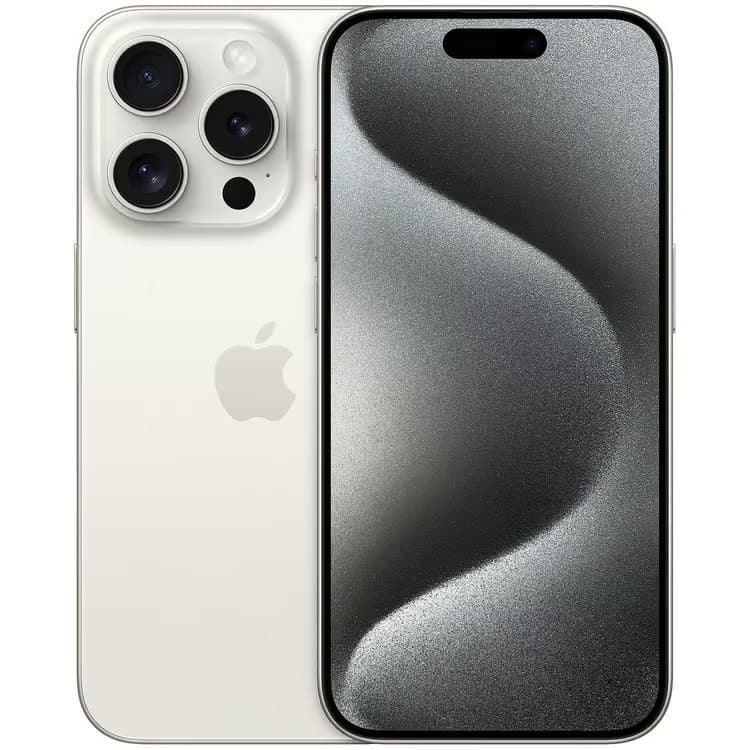 Apple iPhone 15 Pro 128GB White Titanium - Image 1