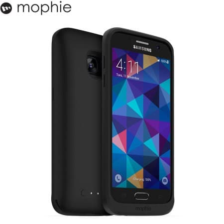 mophie Juice Pack Charging Battery Case for Samsung Galaxy S7 – Black - Image 1