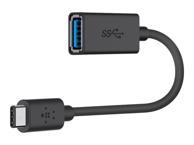 Belkin 3.0 USB-C to USB-A Adapter Black - Image 4