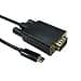 Cables Direct Cavo video da USB di tipo C maschio a VGA maschio, 5 m - Image 2