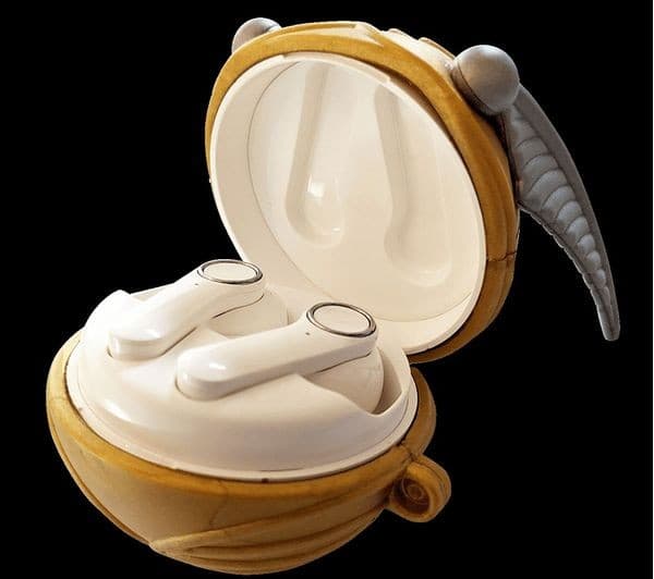 LAZERBUILT Harry Potter Wireless Bluetooth Earbuds - Coral - Image 2