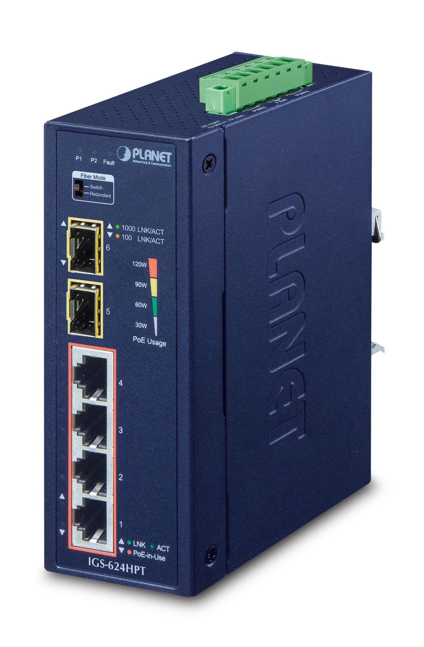 IP30 6-Port Gigabit Switch