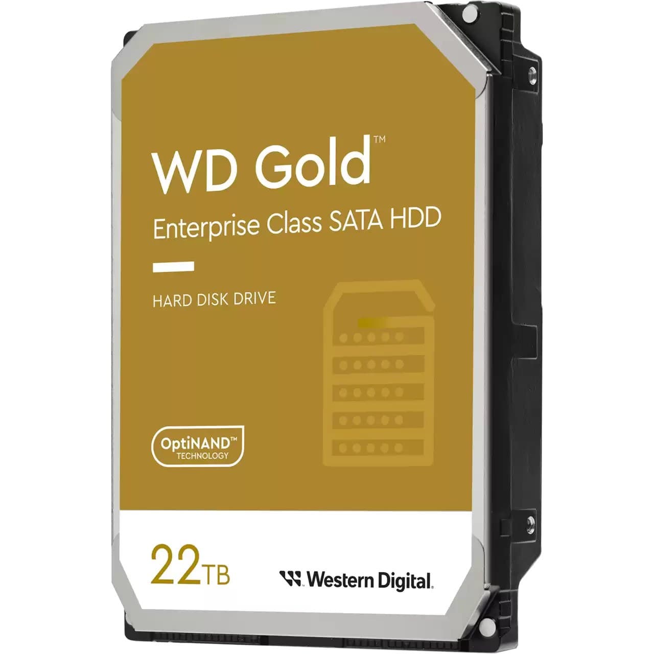 Western Digital Gold WD221KRYZ internal hard drive 22 TB 7200 RPM 512 MB 3.5" Serial ATA III