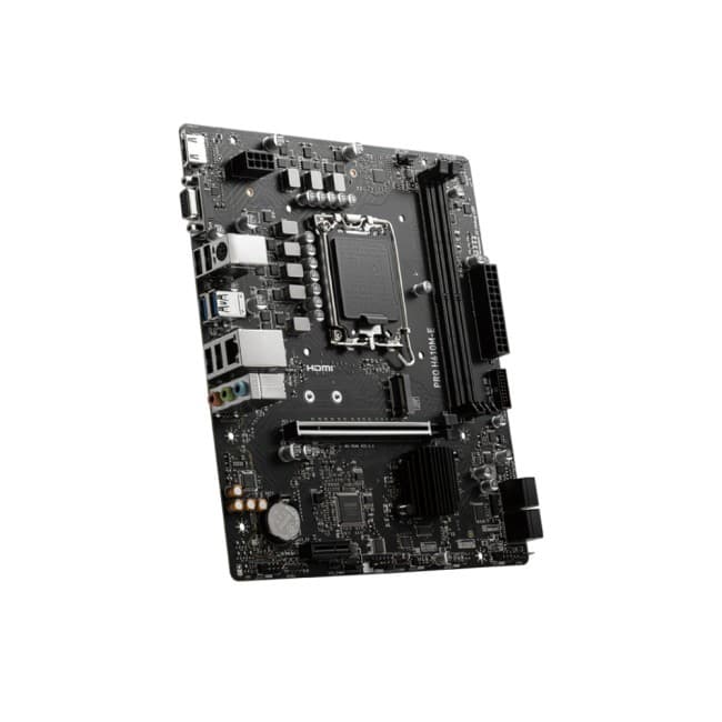 MSI PRO H610M-E DDR5 LGA 1700 Intel H610 Micro ATX Motherboard - Image 4