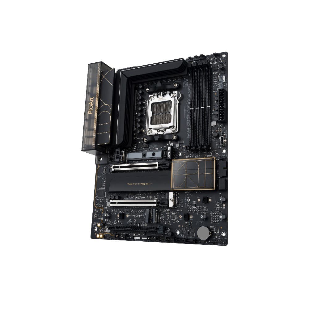 ASUS ProArt X870E-CREATOR WIFI AMD X870E Socket AM5 ATX Motherboard - DDR5, PCIe 5.0, Wi-Fi 7, USB4 40Gbps, 10G + 2.5G LAN - Image 3
