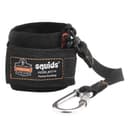 Ergodyne Squids® 3114 Pull-On Wrist Lanyard with Carabiner - 3lbs  Black thumbnail 1