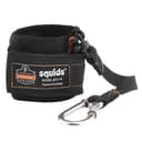 Ergodyne Squids® 3114 Pull-On Wrist Lanyard with Carabiner - 3lbs  Black thumbnail 2