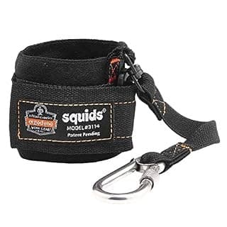 Ergodyne Squids® 3114 Pull-On Wrist Lanyard with Carabiner - 3lbs  Black - Image 4