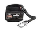 Ergodyne Squids® 3114 Pull-On Wrist Lanyard with Carabiner - 3lbs  Black thumbnail 5