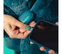 JLab Go Pop ANC True Wireless Earbuds - Transparent Teal thumbnail 2