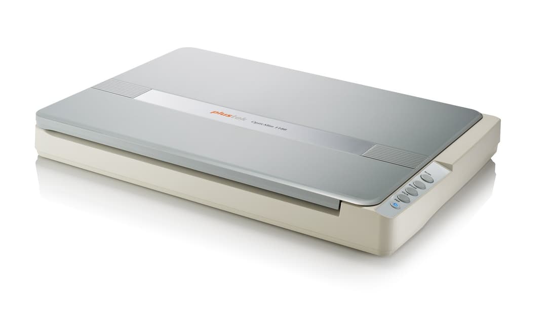 Plustek OpticSlim 1180 Flatbed scanner 1200 x 1200 DPI A3 Silver, White - Image 1