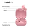 Sony LinkBuds Fit (WF-LS910N) Wireless Noise-Cancelling Earbuds - Pink thumbnail 4