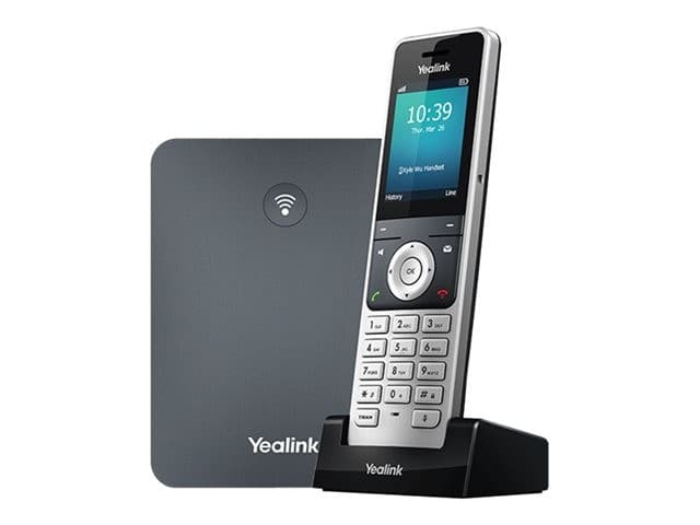 Yealink W76P - cordless phone / VoIP phone with caller ID - 3-way call capability - Image 1