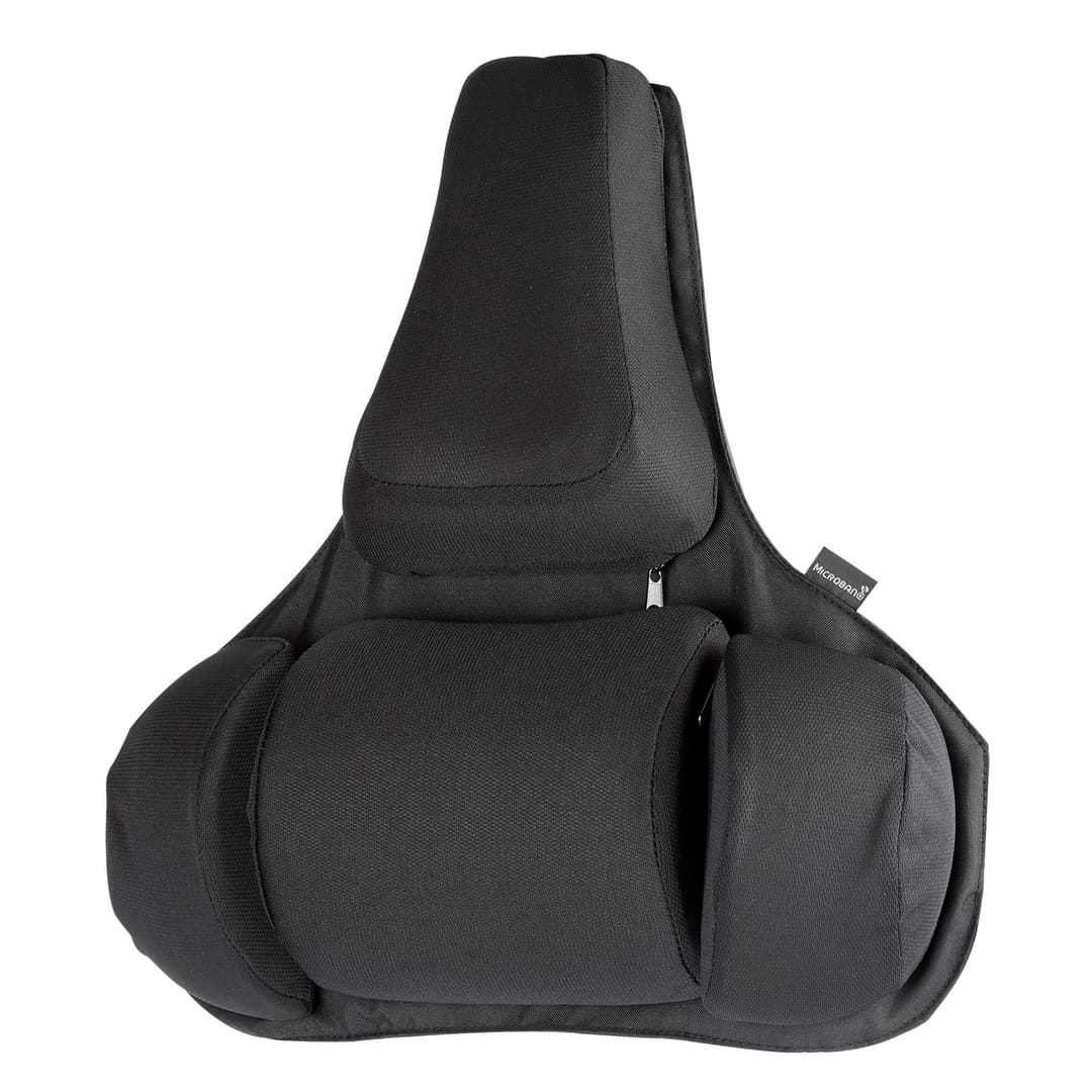 Fellowes Back Support for Office Chair - Professional Series Ultimate Back Support with Antibacterial Protection - H36.5 x W37.5 x D5.5cm - Image 1