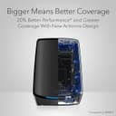 NETGEAR Orbi WiFi 6 Mesh System RBK863SB AX6000 Tri-Band Router with 2 Satellites thumbnail 3