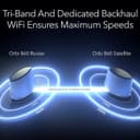 NETGEAR Orbi WiFi 6 Mesh System RBK863SB AX6000 Tri-Band Router with 2 Satellites thumbnail 5
