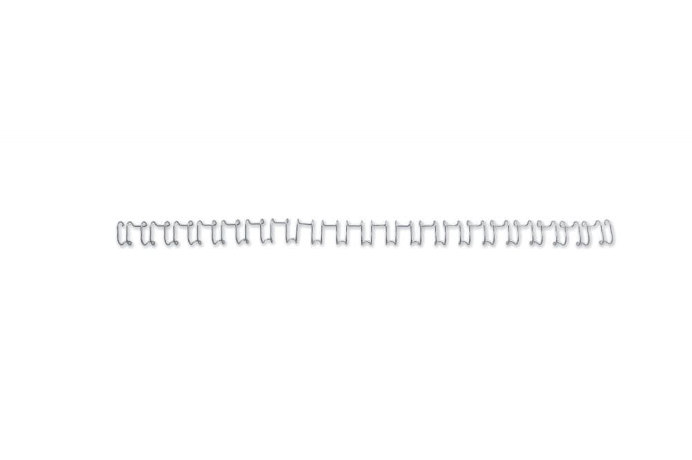 GBC IB160431 6mm Silver Wire Binders - Image 1