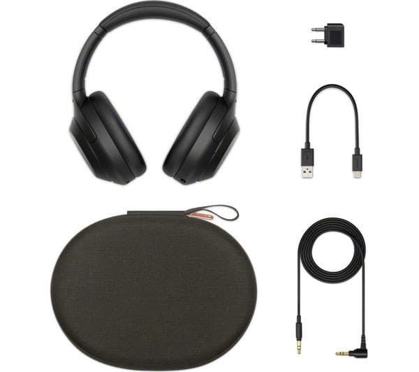 Sony WH-1000XM4 Wireless Noise Cancelling Headphones - Black - Image 10