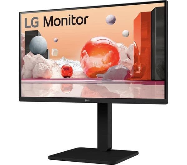 LG 24BA450-B Full HD 24" IPS LED Monitor 100Hz - Black - Image 3