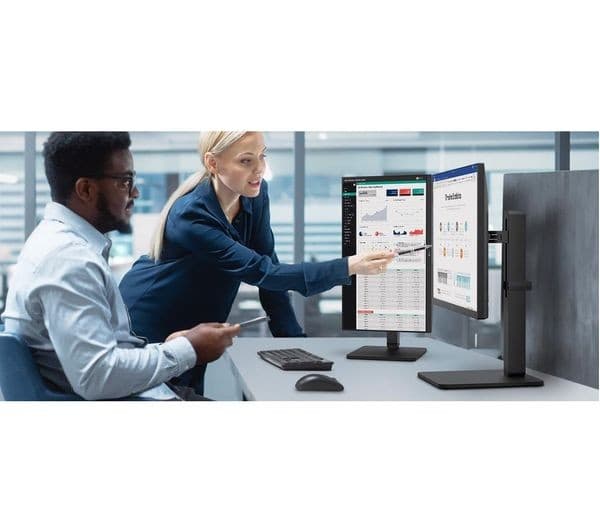 LG 24BA450-B Full HD 24" IPS LED Monitor 100Hz - Black - Image 7