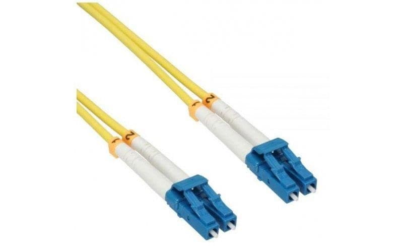 Mercodan Fiber Patch Cable LC-LC OS2 Singlemode Duplex 1m
