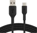 Belkin Braided USB-C to USB-A Cable 1m Black thumbnail 3