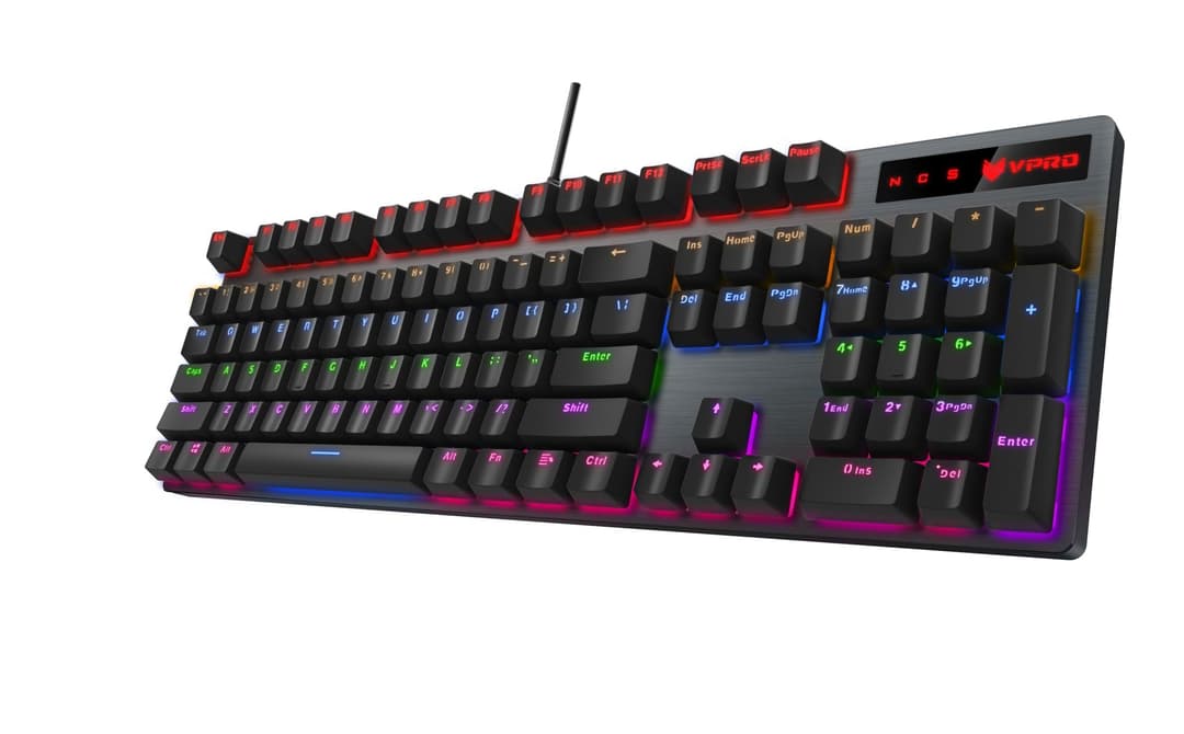 Rapoo VPRO V500Pro Gaming Mechanical Backlit Keyboard - Image 4