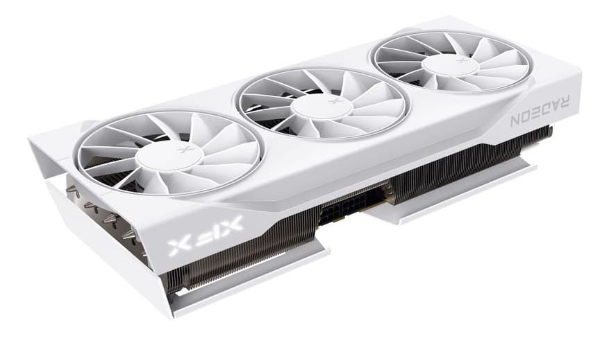 XFX Swift Radeon RX 9070 XT Triple Fan Gaming Edition AMD 16 GB GDDR6 - White - Image 4