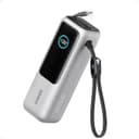 Anker 25000mAh 165W Power Bank with Built-In Retractable USB-C Cables - Silver thumbnail 1