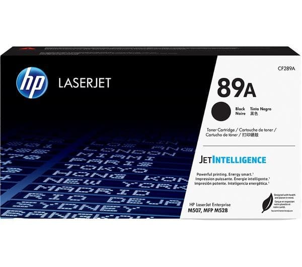 HP 89A - black - original - LaserJet - toner cartridge (CF289A)