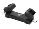 1TB Silicon Power Marvel Xtreme DS72 USB3.2 Gen2 USB Drive Black (Type-A / Type-C) thumbnail 1