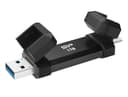 1TB Silicon Power Marvel Xtreme DS72 USB3.2 Gen2 USB Drive Black (Type-A / Type-C) thumbnail 2