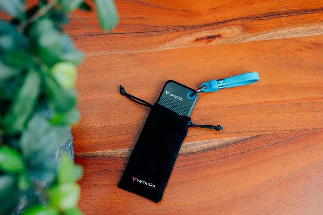 Verbatim Pocket SSD USB 3.2 Gen 2 512GB Black/Blue - Image 3