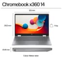 HP Chromebook x360 14b-cd0003na Intel® Core i3-N305 8GB RAM 128GB UFS 14" Touchscreen Full HD ChromeOS 2-in-1 Laptop thumbnail 2