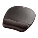 Fellowes Memory Foam Mouse Mat with Wrist Rest - Black thumbnail 1