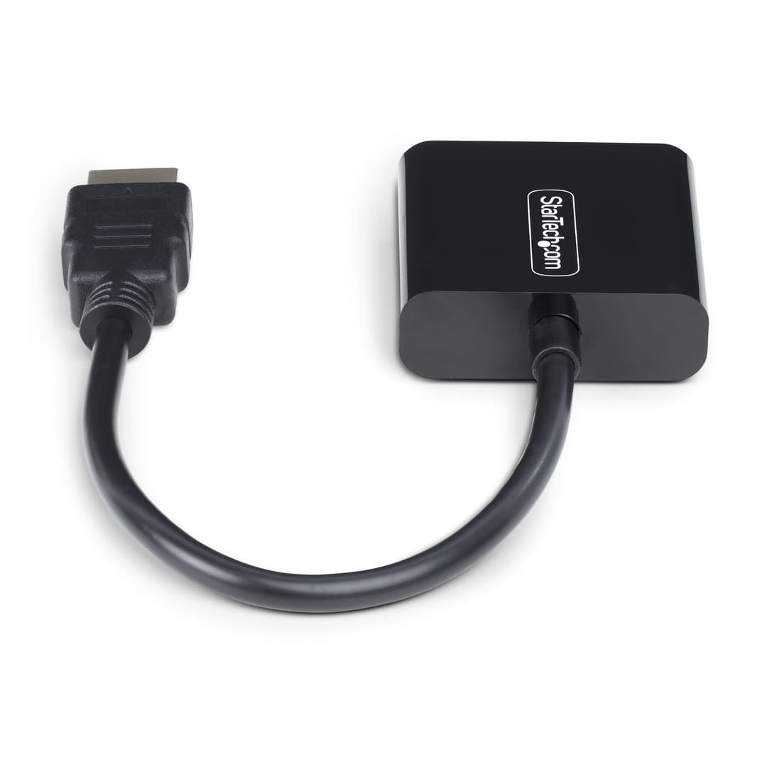 StarTech.com HDMI to VGA Adapter, Active Video Converter For Laptop/Desktop, 1920x1080 (1080p), HDMI Source to VGA Monitor/Display/Projector - Image 4