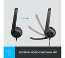 LOGITECH H390 USB-A Wired Computer Headset with Noise-Cancelling Mic - Graphite thumbnail 3