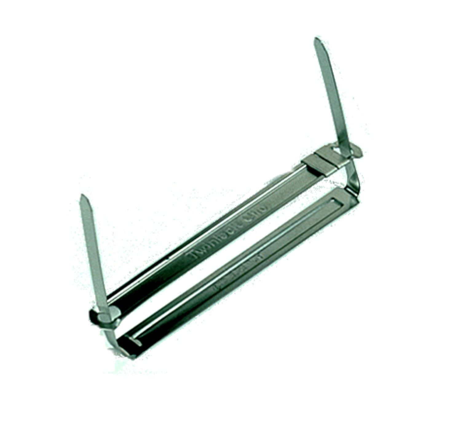 Rexel Acco Fasteners 2-Piece Stainless Steel Filing Clips 80x50mm (50)