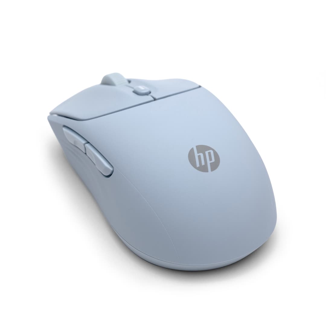 HP 400 Quiet Wireless Optical Mouse (Bluetooth & 2.4 GHz) - Blue - Image 2