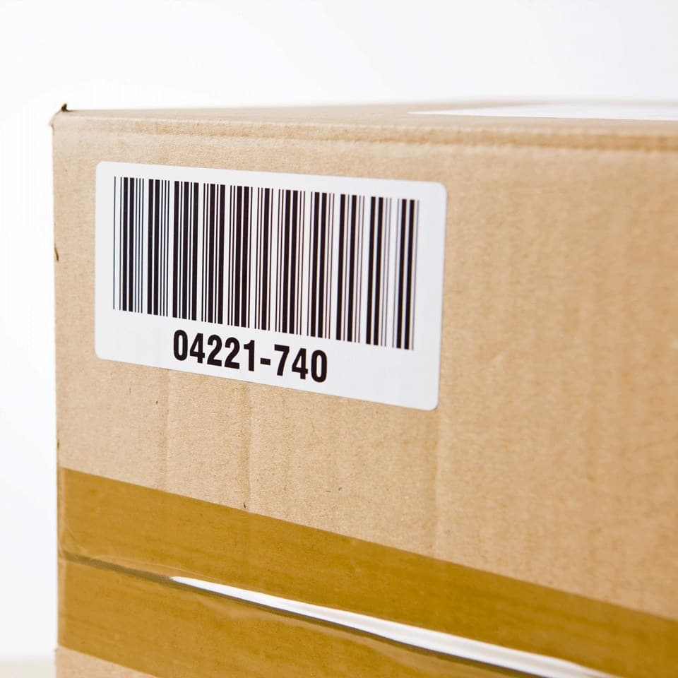 Brother DK-11209 Small Address Labels 29 x 62 mm - 800 Labels, Black on White - Image 2