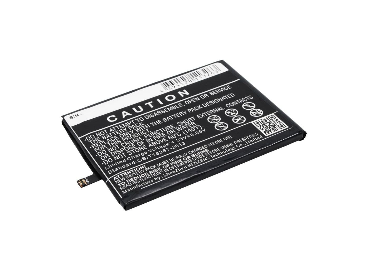Battery for Wiko Fever / Fever 4G 11.40Wh Li-ion 3.8V 3000mAh (TLP15J15, TLP15J30, TLP15L27, TLP16F14)
