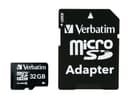 Verbatim Premium 32 GB MicroSDHC Class 10 UHS-I U1 with SD Adapter (44083) thumbnail 1