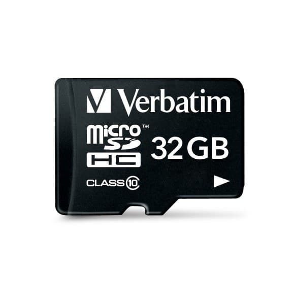 Verbatim Premium 32 GB MicroSDHC Class 10 UHS-I U1 with SD Adapter (44083) - Image 2