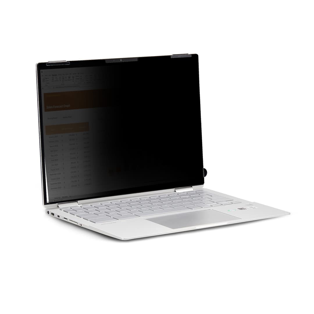 StarTech.com 14-inch 16:10 Flip-Over Privacy Screen with Touch, Anti-Glare Privacy Filter, Laptop Monitor Screen Protector with 51% Blue Light Reduction - Image 4