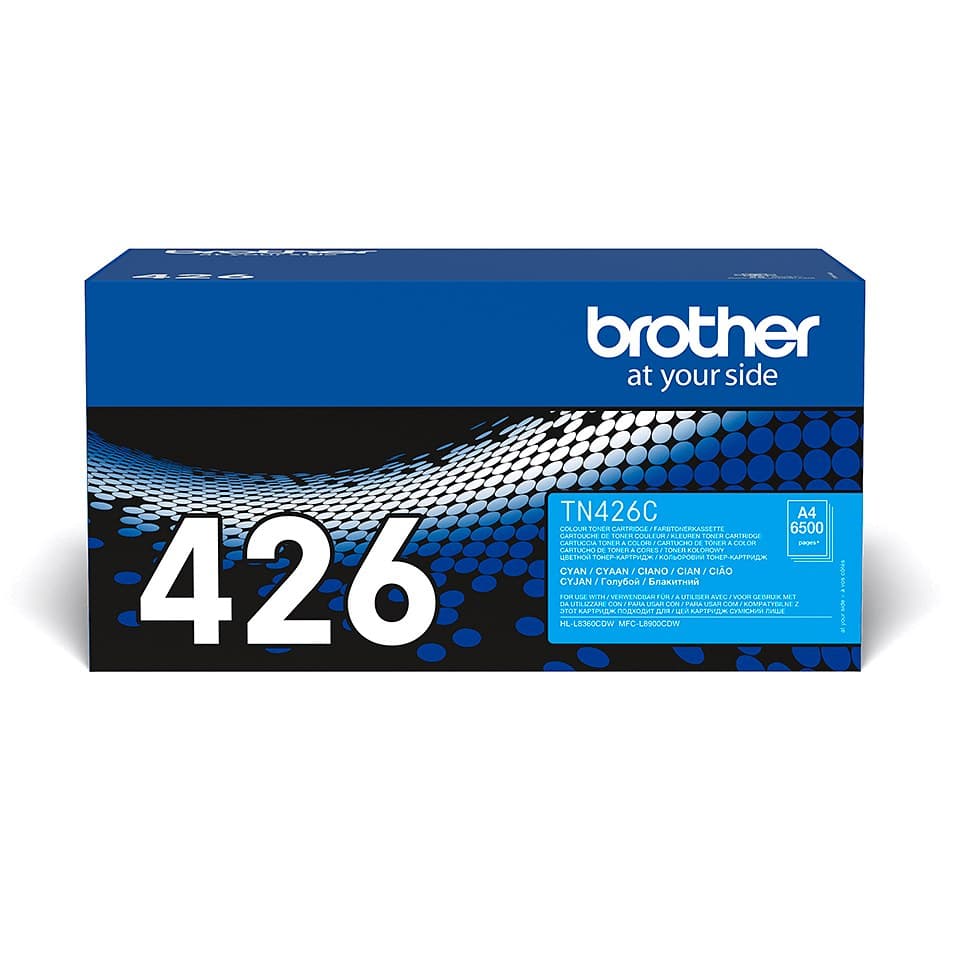 Brother TN-426 Super High Yield Toner Cartridge - Cyan - Image 1