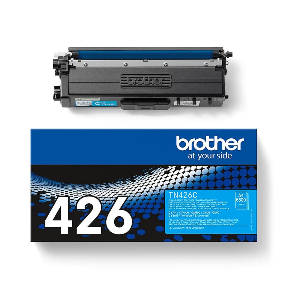 Brother TN-426 Super High Yield Toner Cartridge - Cyan - Image 2