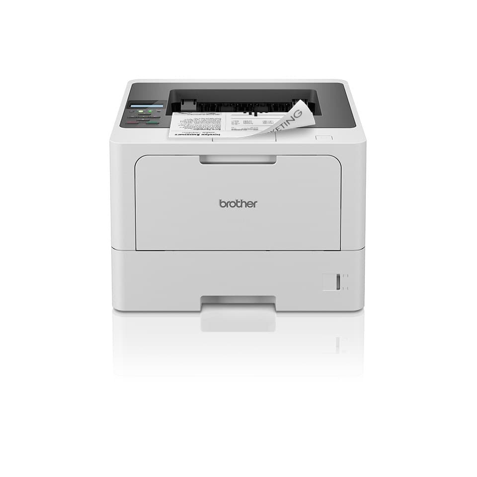 Brother HL-L5215DN A4 Mono Laser Printer 1200 x 1200 DPI 48ppm Duplex Ethernet - Image 1