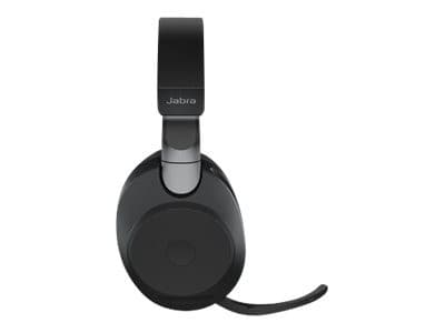 Jabra Evolve2 85 UC Stereo Wireless ANC Headset with Charging Stand - USB-C, Bluetooth, 3.5 mm Jack - Black - Image 4