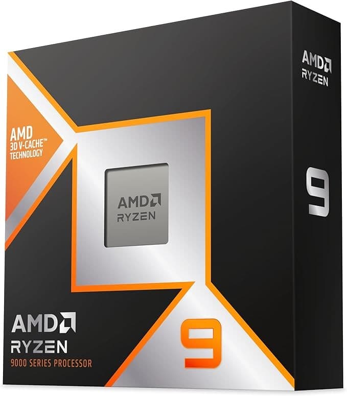 AMD Ryzen 9 9950X3D 16 Cores 32 Threads, Up to 5.7GHz, 144MB Cache, 3D V-Cache, AM5, DDR5 & PCIe 5.0 - Image 1